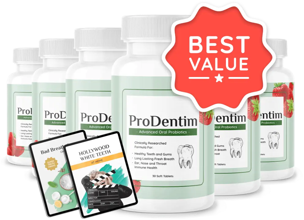 Prodentim dental probiotic supplement for healthy gums and teeth